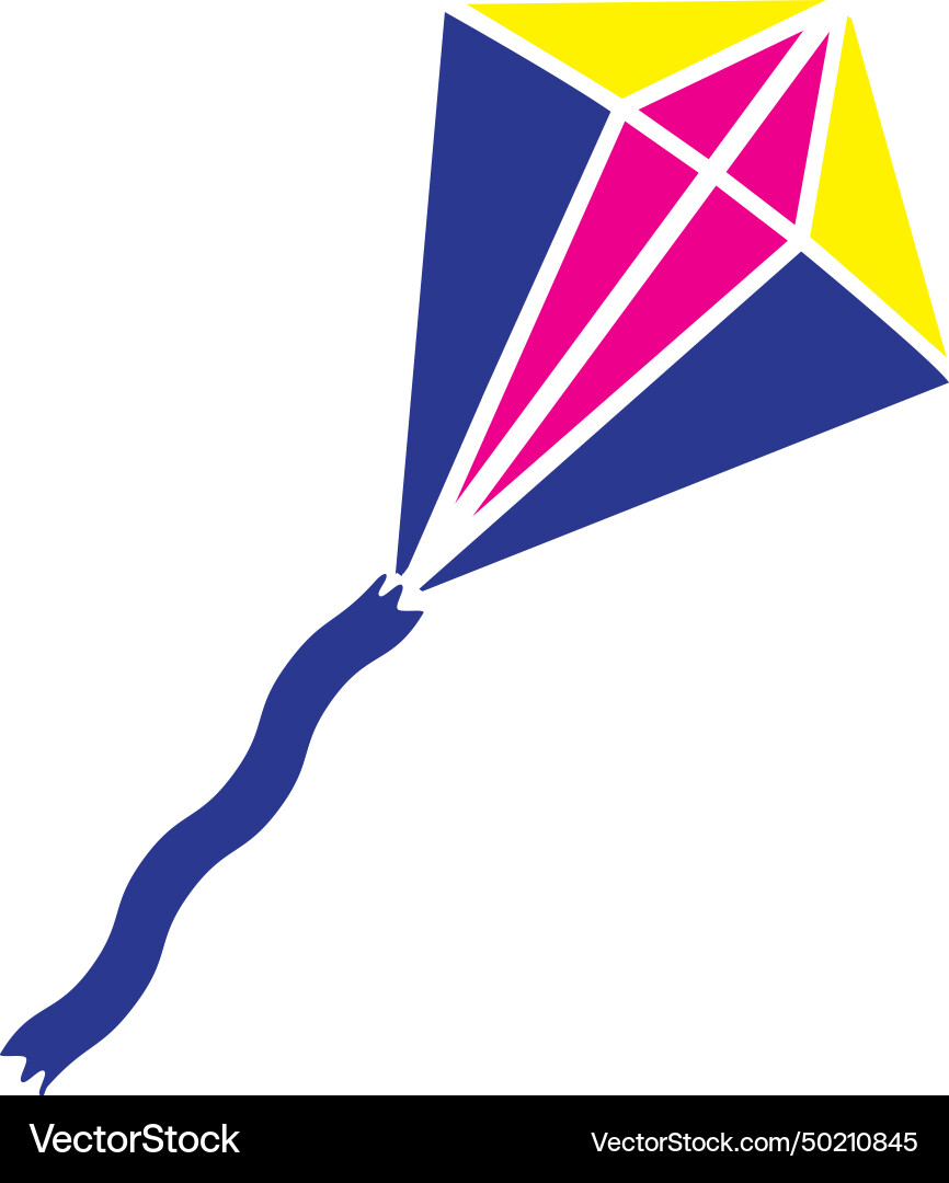Kite logo Royalty Free Vector Image - VectorStock
