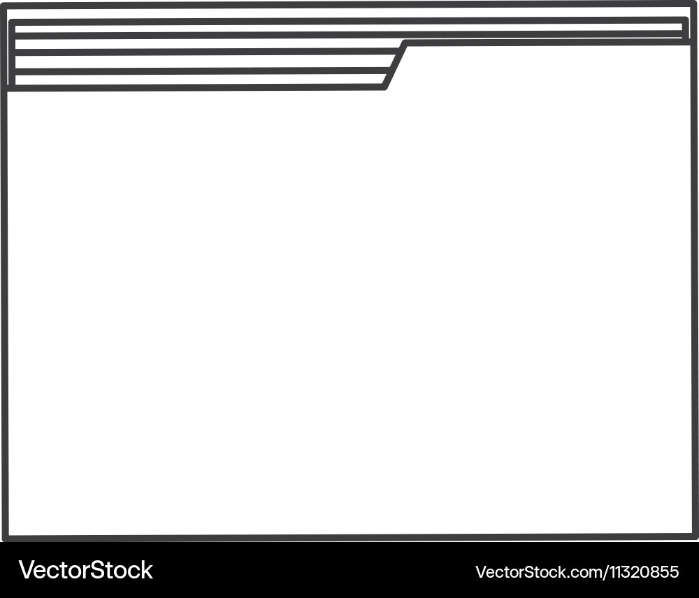 Isolated file document design Royalty Free Vector Image