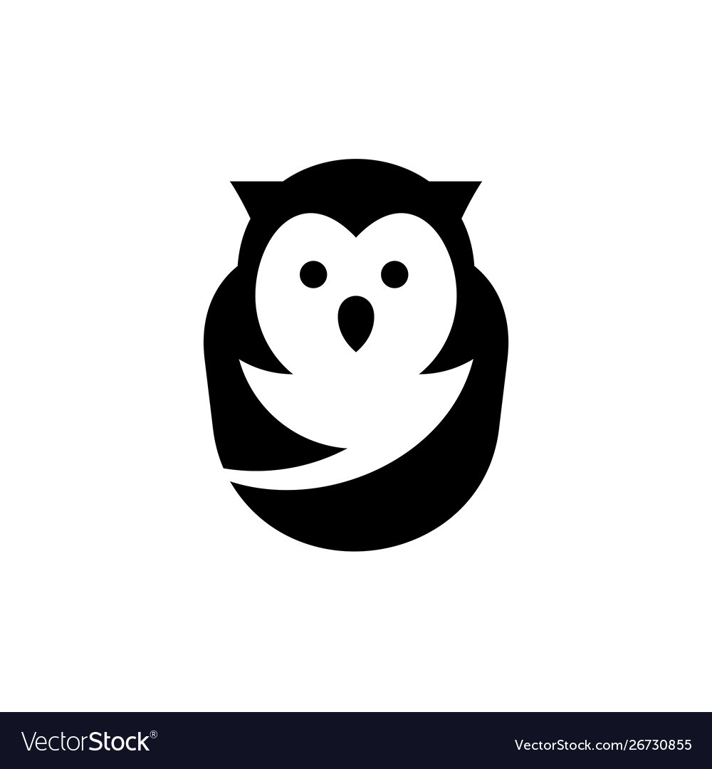 Owl logo Royalty Free Vector Image - VectorStock