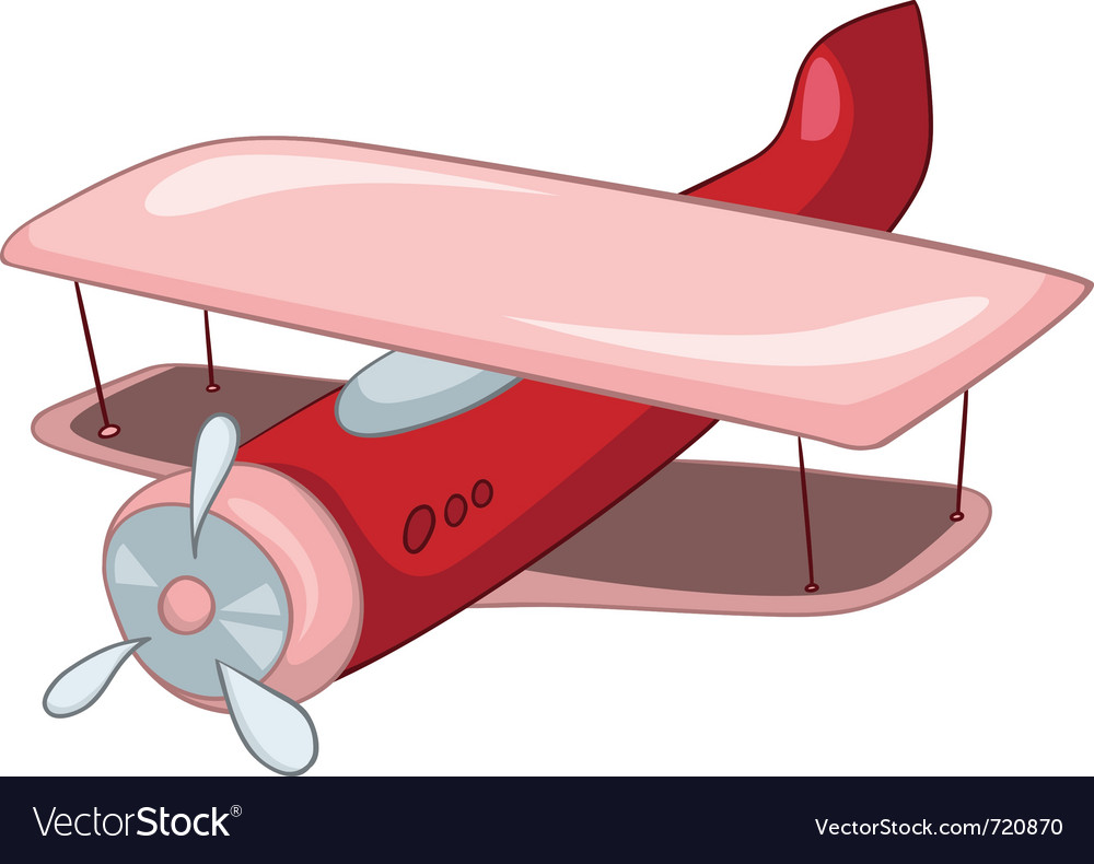 Cartoon airplane Royalty Free Vector Image - VectorStock Cartoon airplane Royalty Free Vector Image - VectorStock