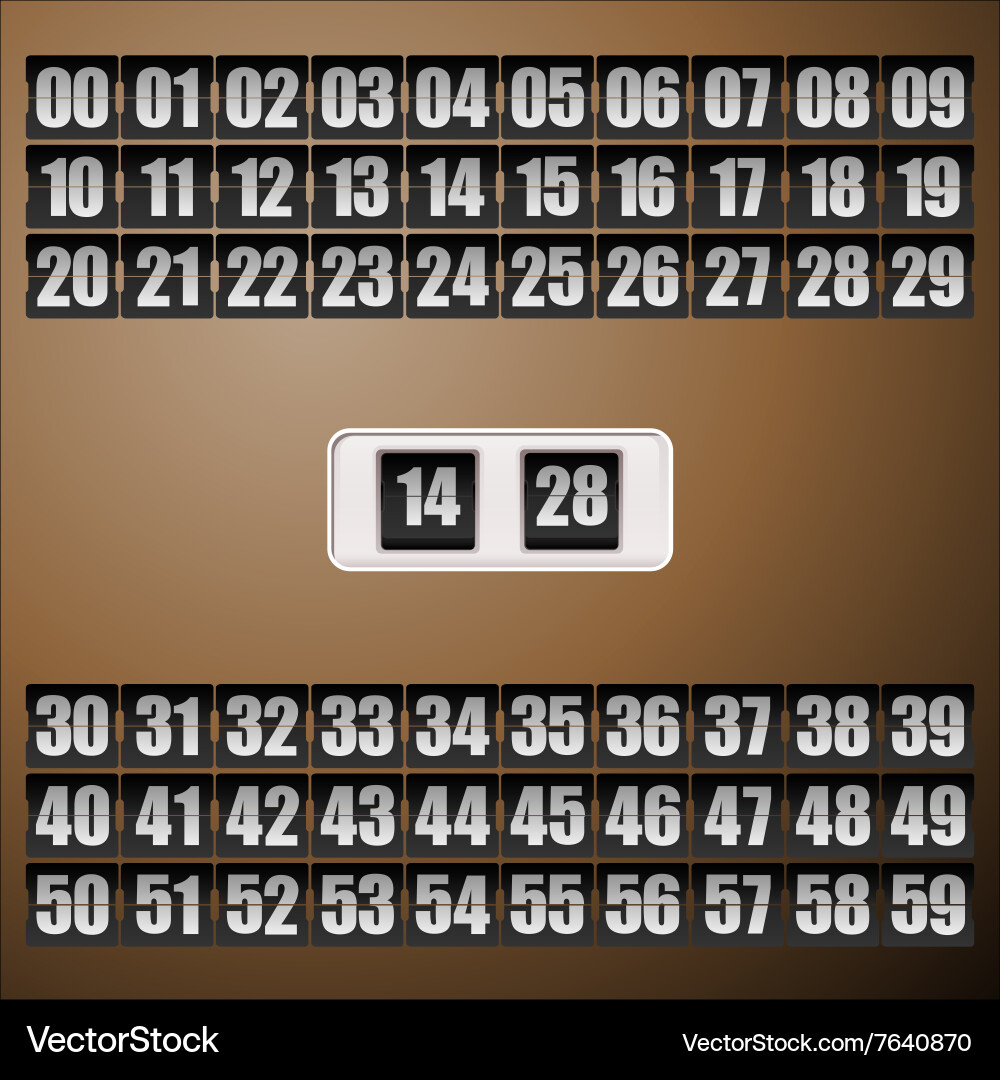 Clock retro Royalty Free Vector Image - VectorStock