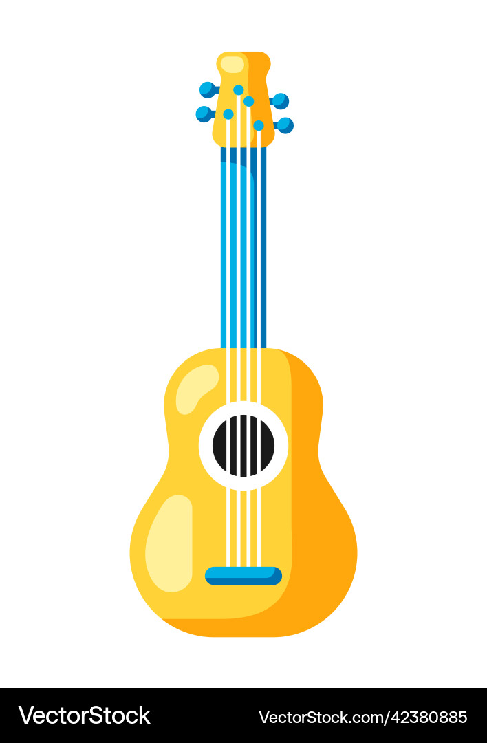 Musical guitar music party Royalty Free Vector Image