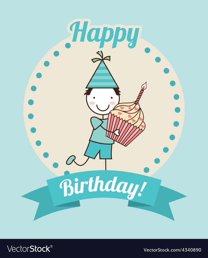 Happy birthday Royalty Free Vector Image - VectorStock