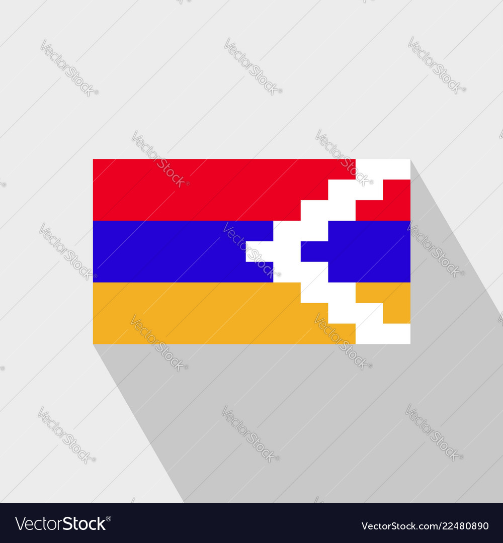 nagorno karabakh republic flag