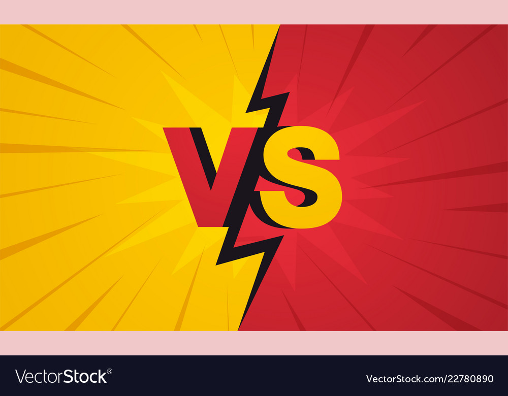 Free Vector  Versus vs fight battle screen background