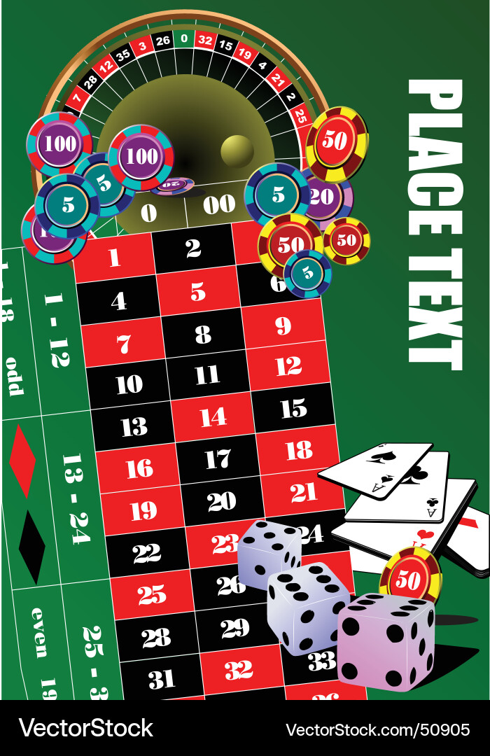 Casino elements Royalty Free Vector Image - VectorStock