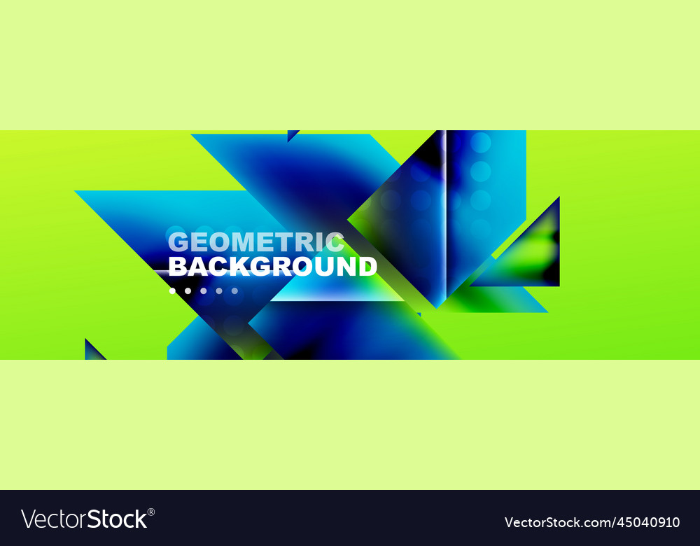 Abstract background with geometric elements Vector Image