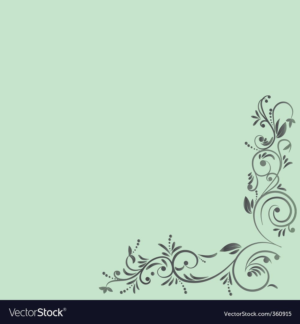 Floral design Royalty Free Vector Image - VectorStock