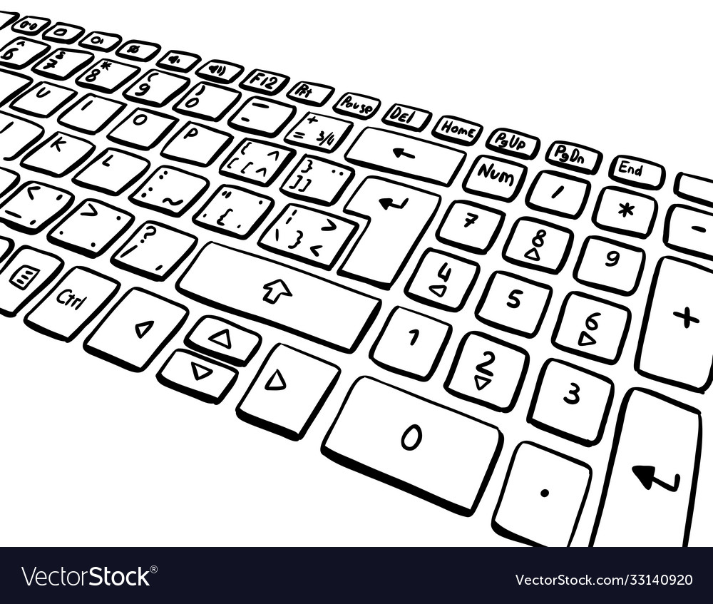 Computer Keyboard PNG, Vector, PSD, and Clipart With Transparent Background  for Free Download | Pngtree