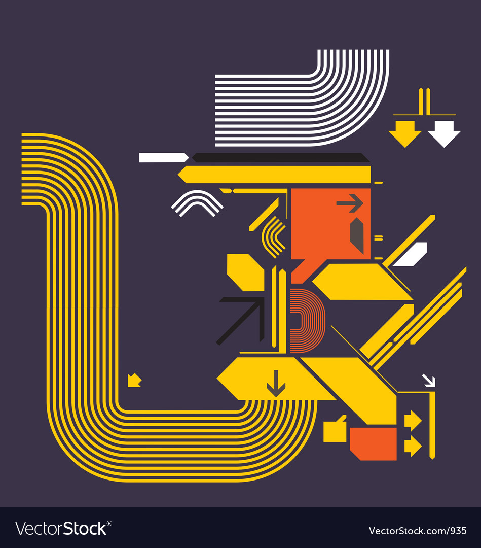 Modern design shapes Royalty Free Vector Image