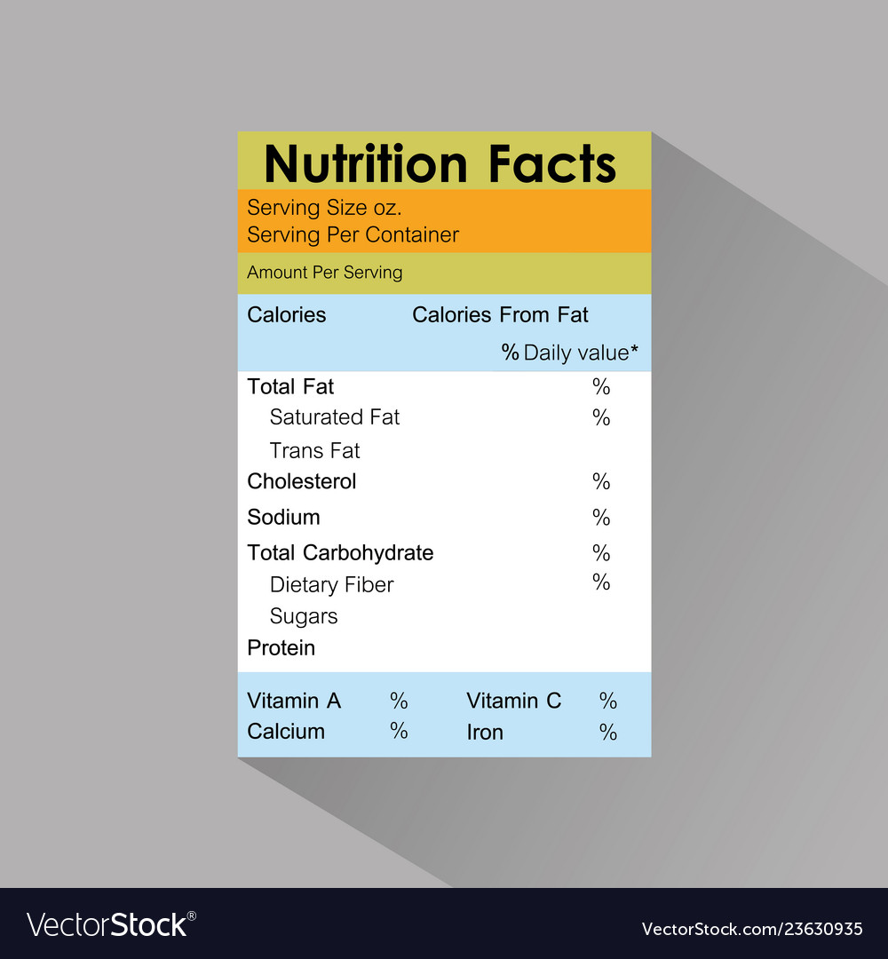 35 Nutrition Facts Label Template Illustrator Labels Database 2020