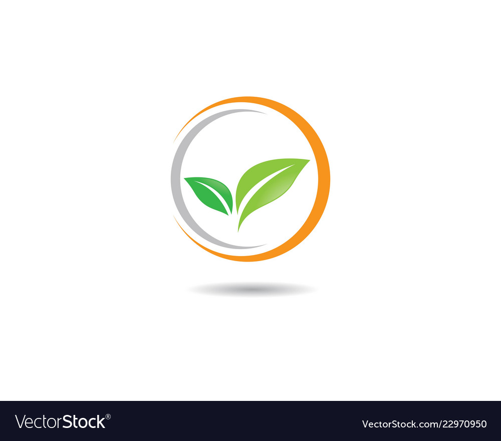 Ecology logo Royalty Free Vector Image - VectorStock