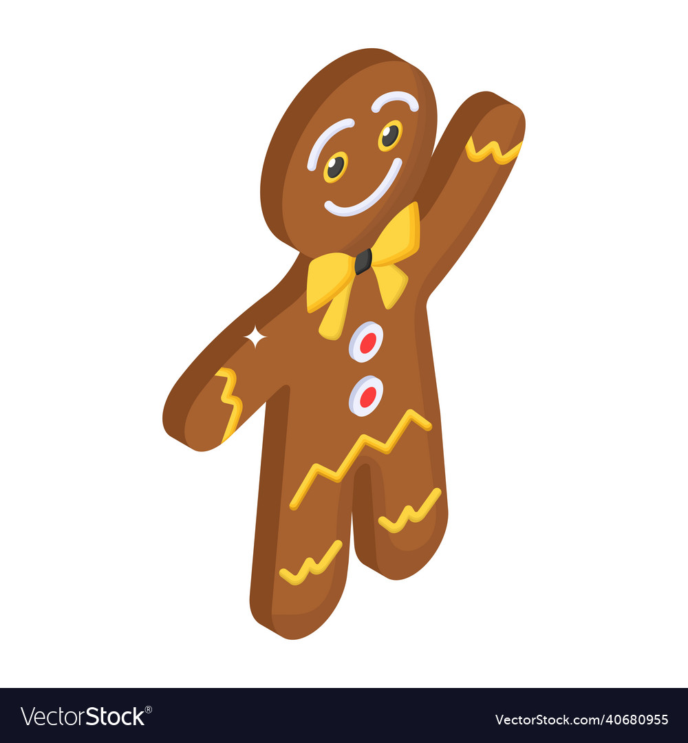 Gingerbread Royalty Free Vector Image - VectorStock