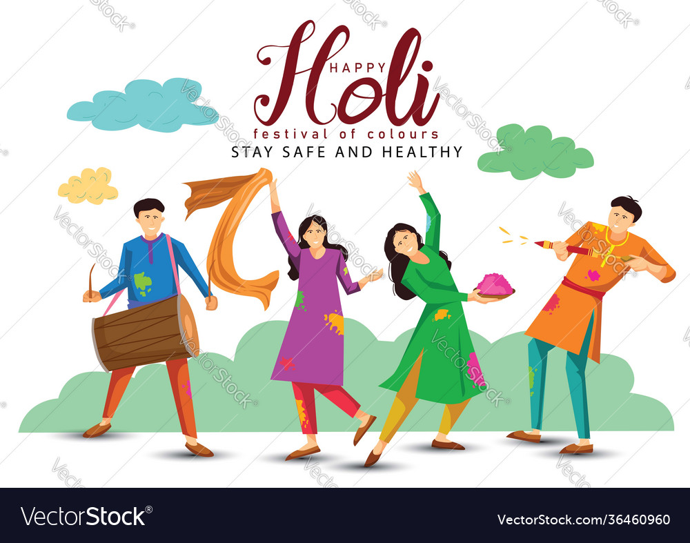 cartoon image of holi