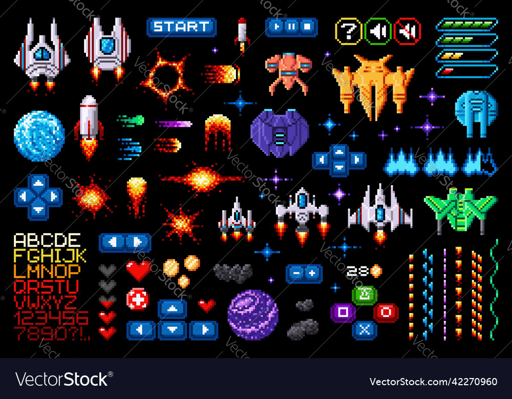 2d Pixel Art Game Assets, Game Assets