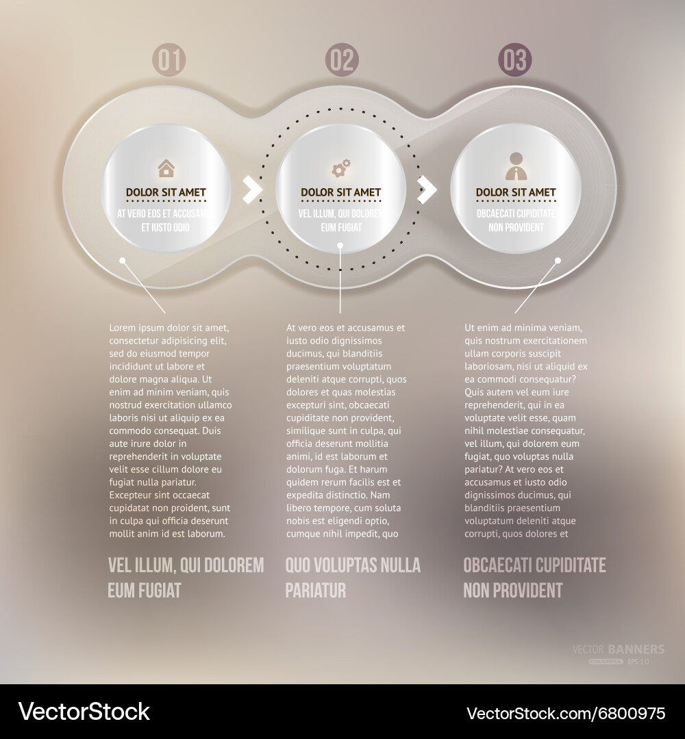 Infographic template Royalty Free Vector Image
