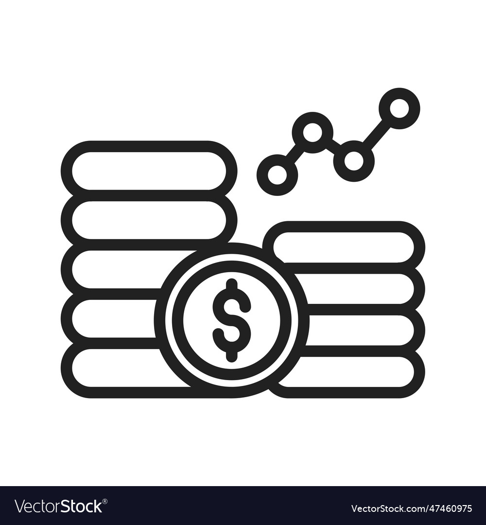 Revenue icon image Royalty Free Vector Image - VectorStock