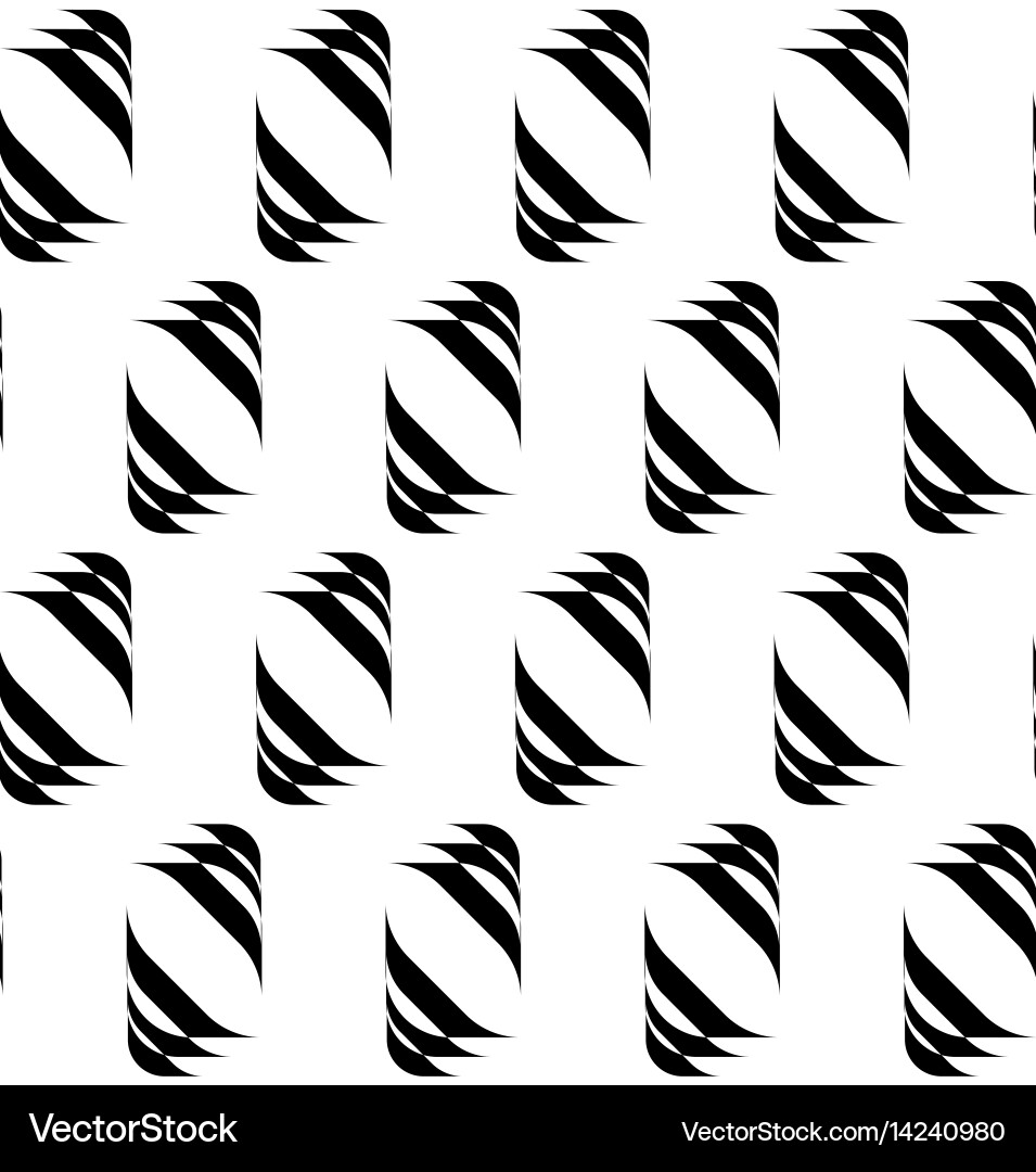 Black and white seamless pattern Royalty Free Vector Image