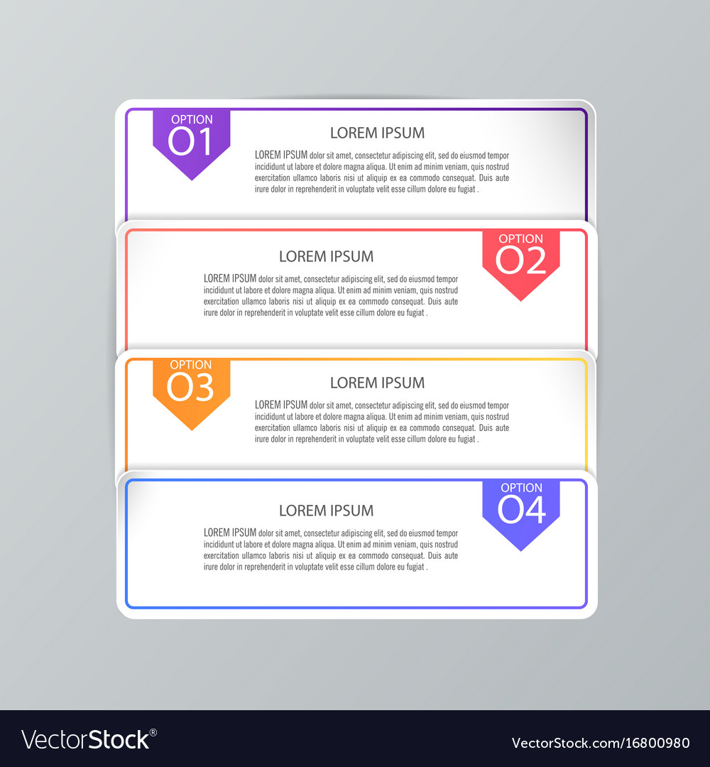 Set of infographic templates Royalty Free Vector Image