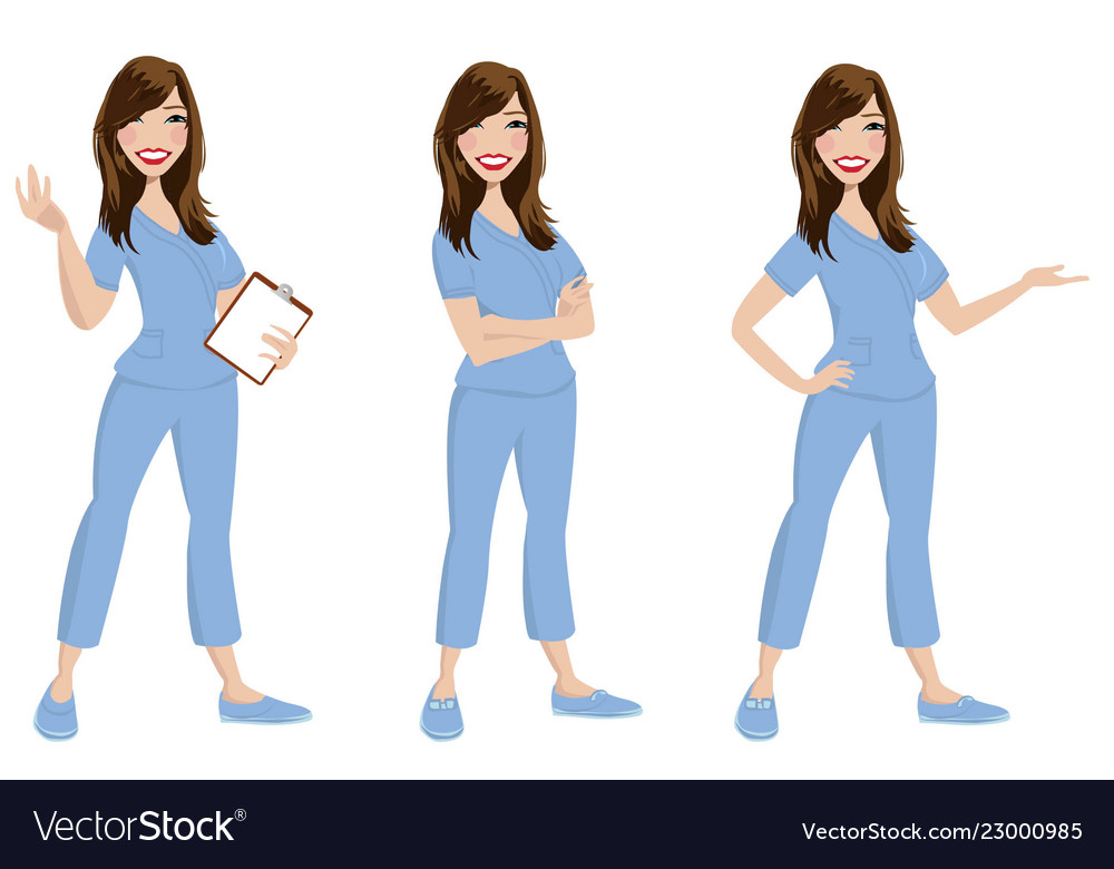 Nurse - health care professional Royalty Free Vector Image