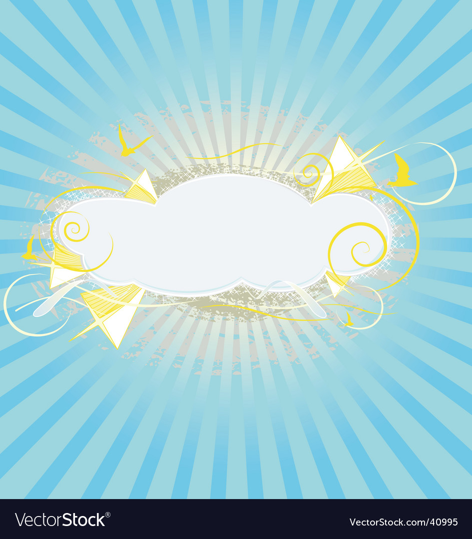 Silver lining grunge Royalty Free Vector Image