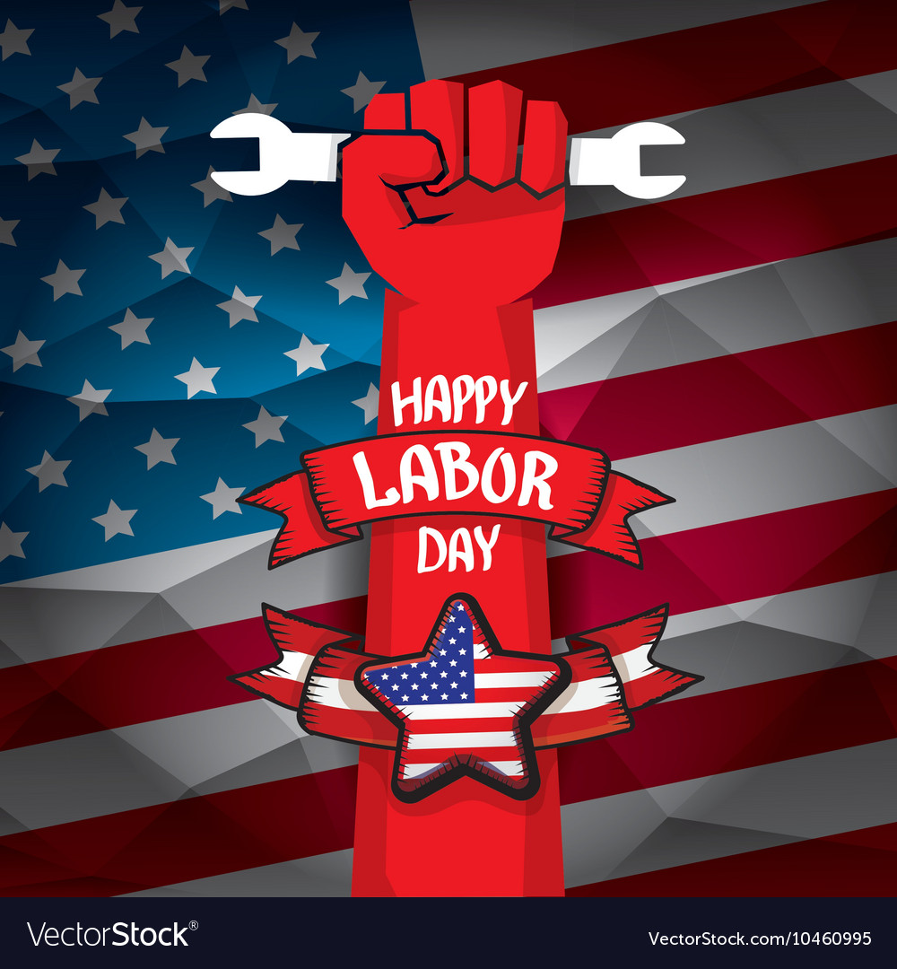 Usa labor day background