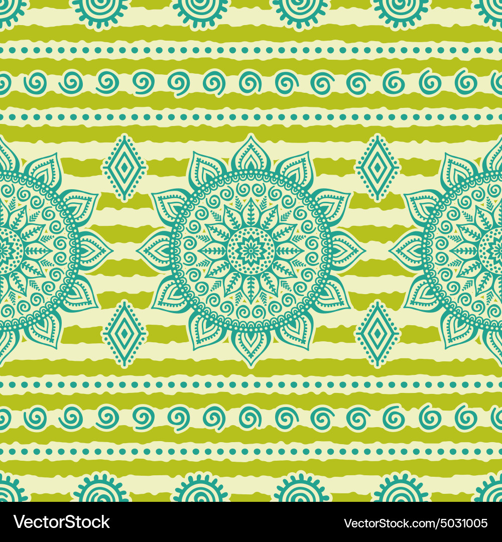 Abstract ethnic background seamless pattern Vector Image