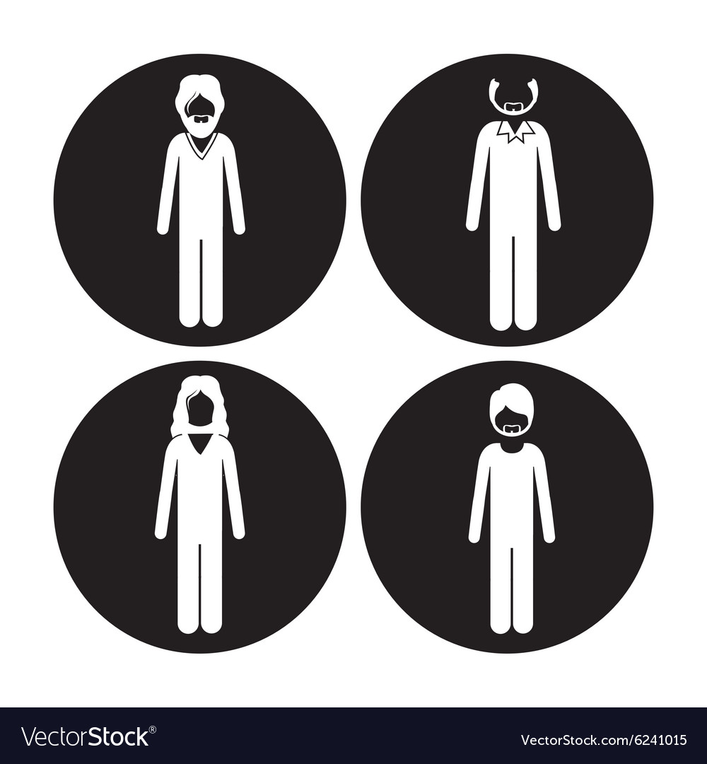 Profile design Royalty Free Vector Image - VectorStock