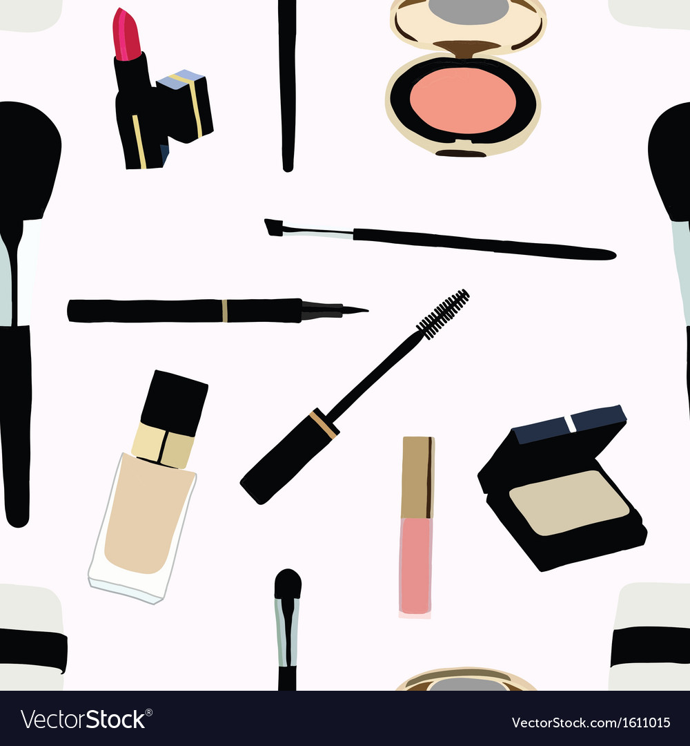 Seamless makeup and cosmetics