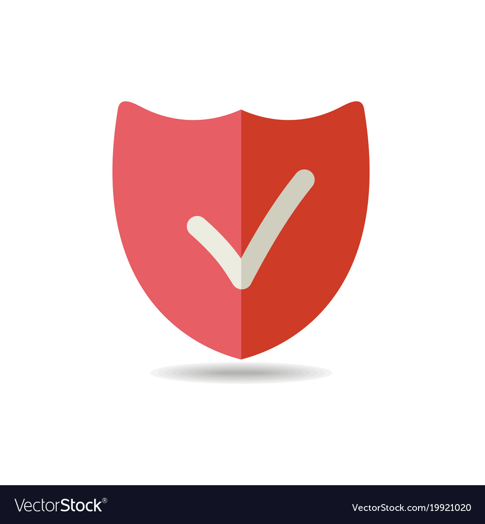 Best protection shield outline icon Royalty Free Vector