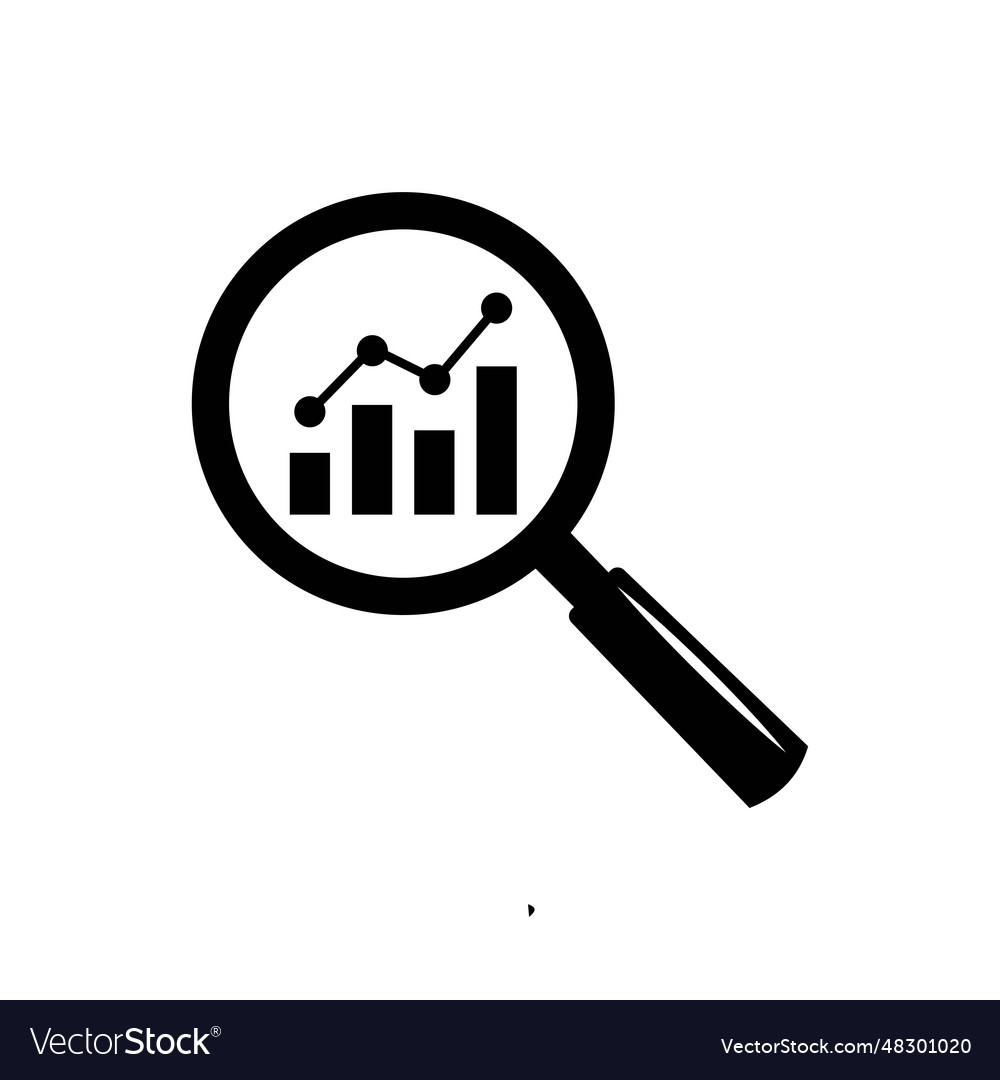 Business Analysis Icon Marketing Research Vector Image 6168