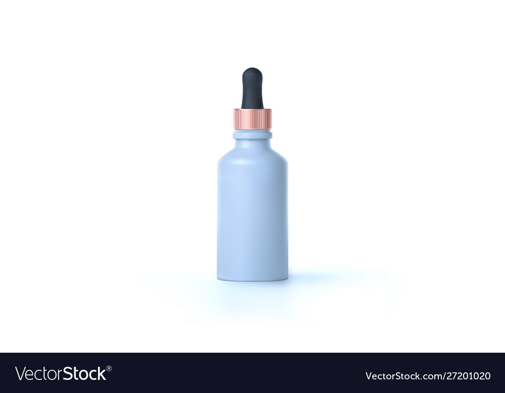 Elegant cosmetic dropper for skin care isolated Vector Image