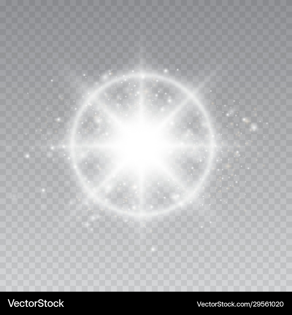 Glow light effect Royalty Free Vector Image - VectorStock