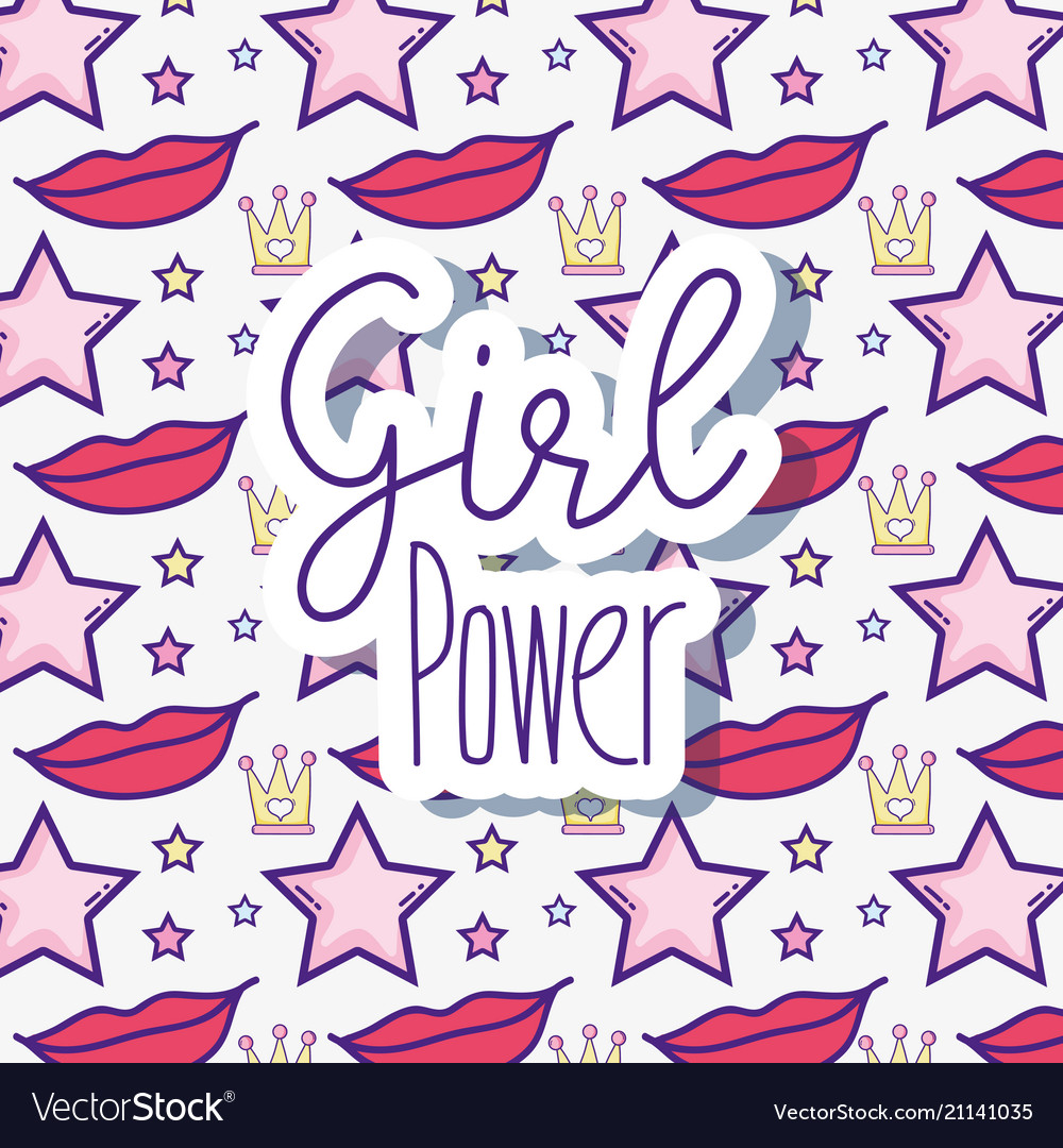 Free Vector  Woman power background