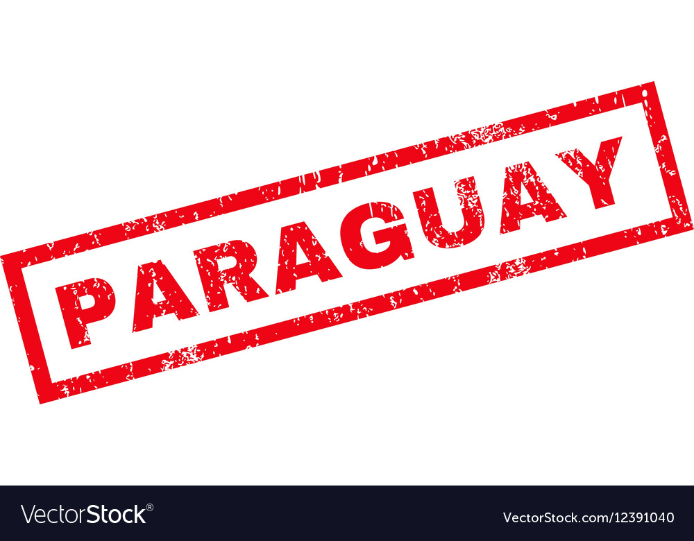 Paraguay rubber stamp Royalty Free Vector Image