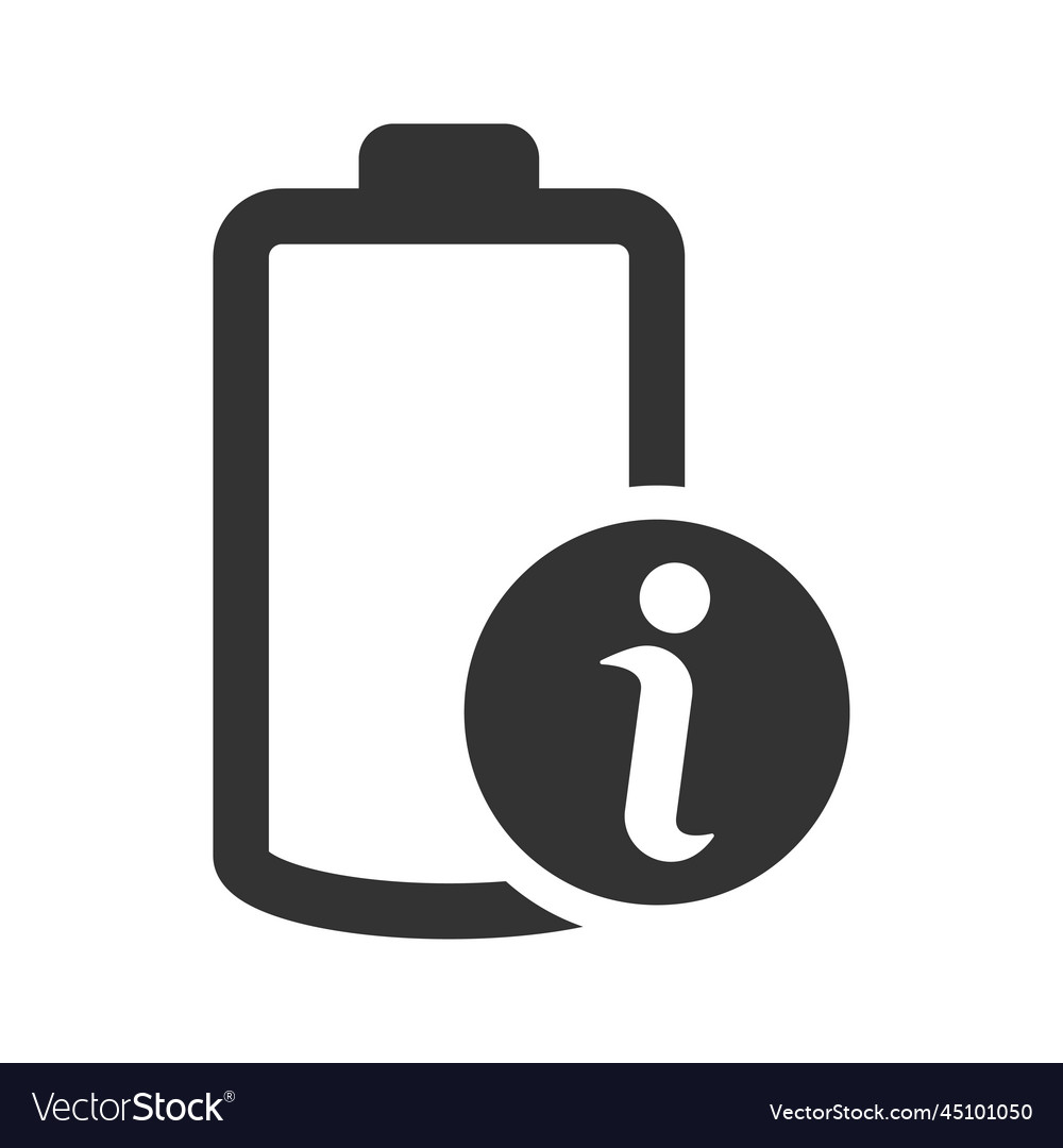 Battery info icon