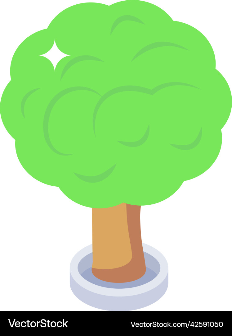 Tree Royalty Free Vector Image - VectorStock