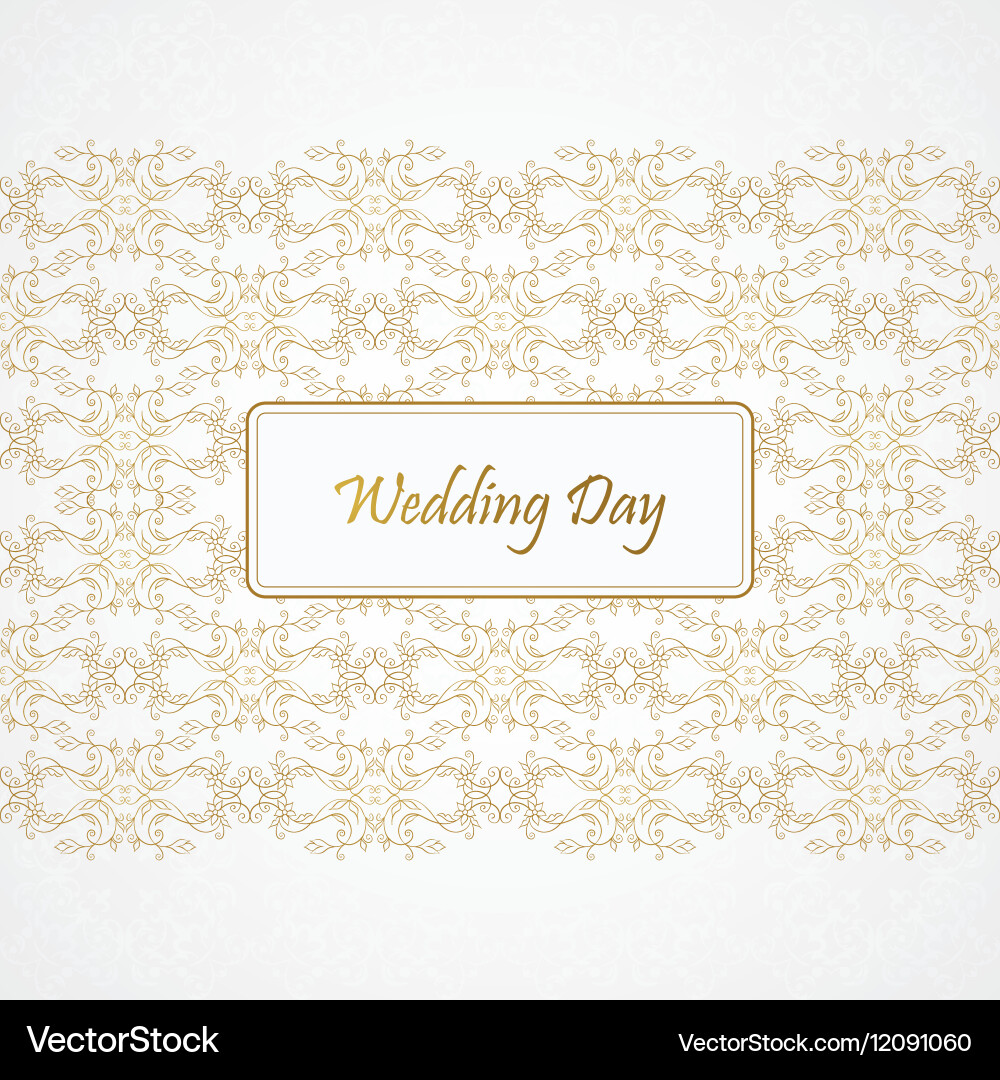 Decorative frame Elegant element for Royalty Free Vector