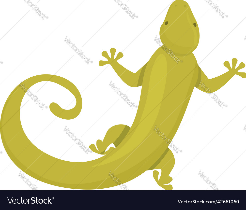 Tribal Gecko Clipart