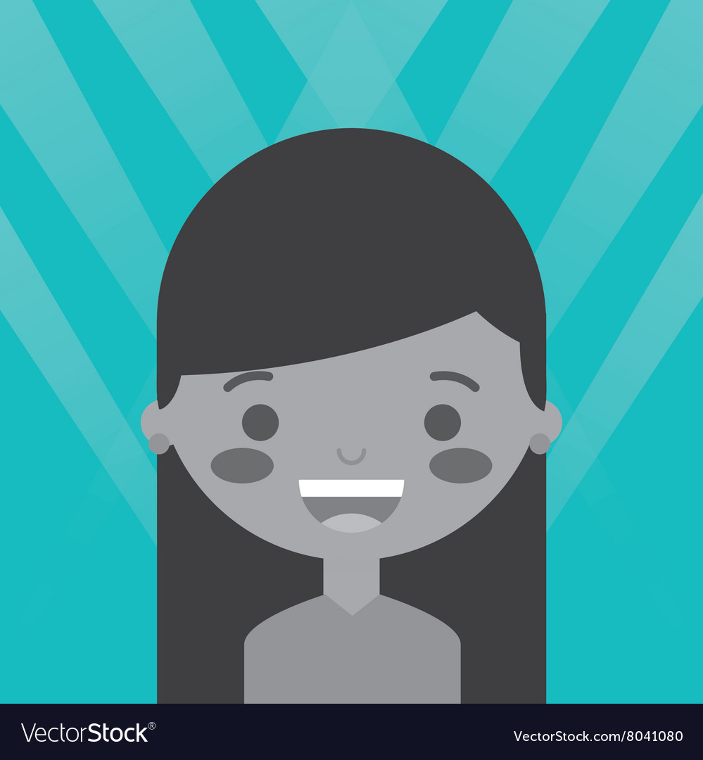 Female avatar design Royalty Free Vector Image