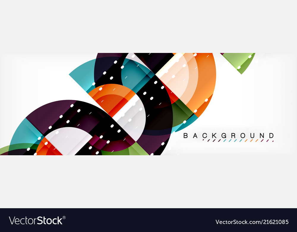 Circular abstract background Royalty Free Vector Image