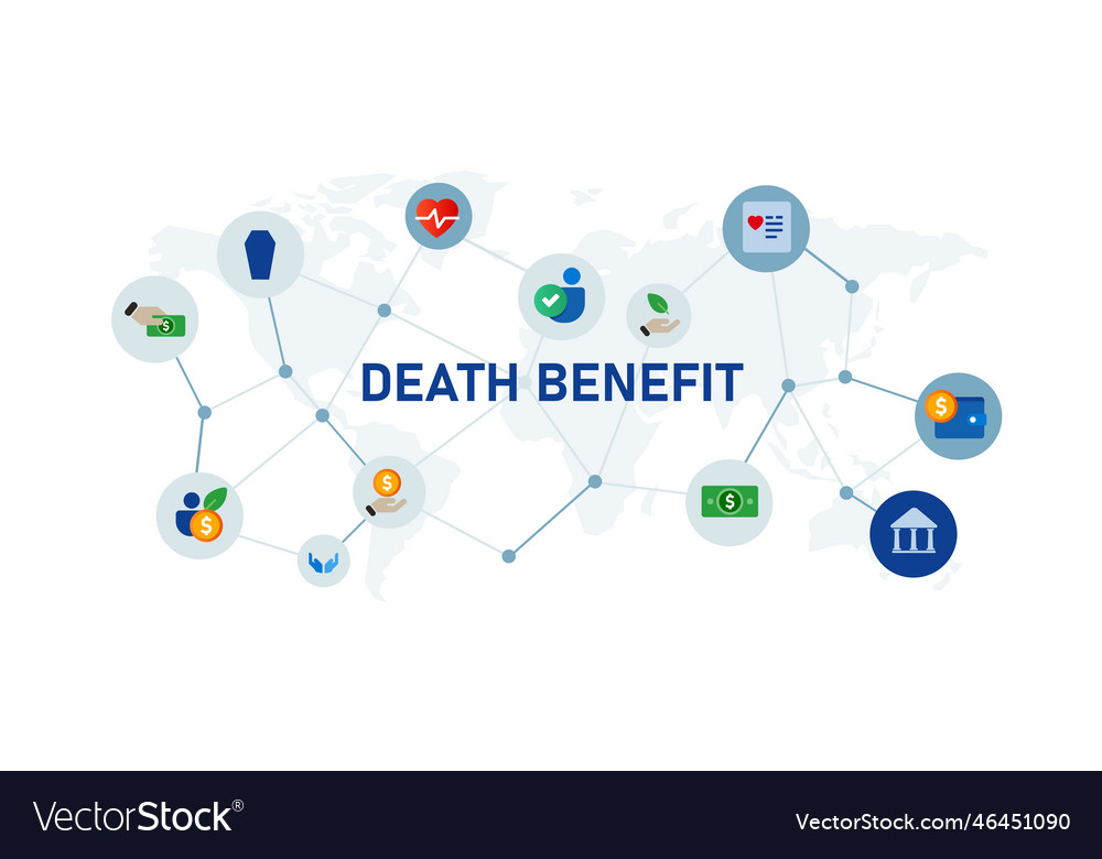 death-benefit-life-insurance-policy-financial-vector-image