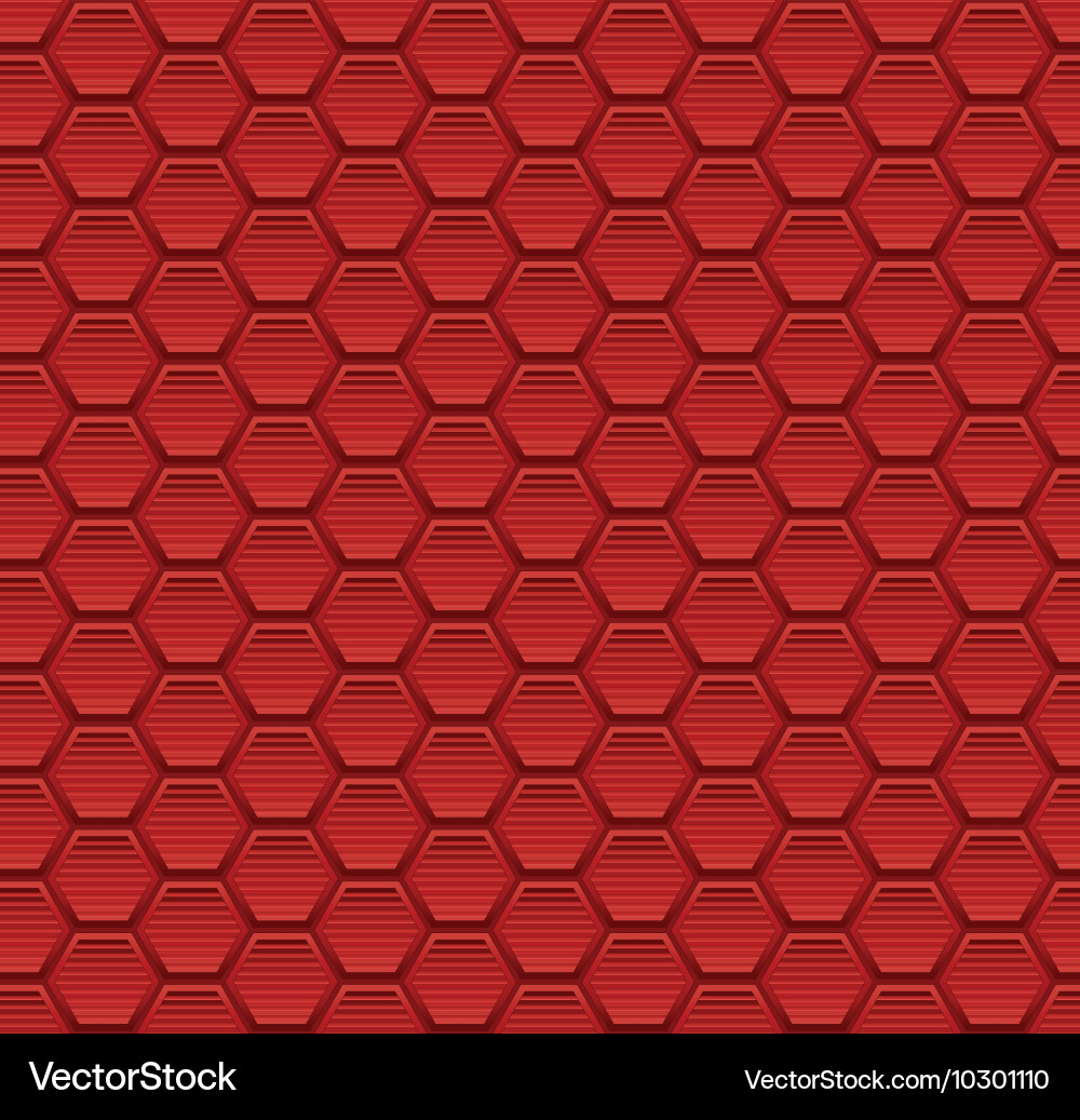 Abstract seamless pattern background with hexagon Vector Image
