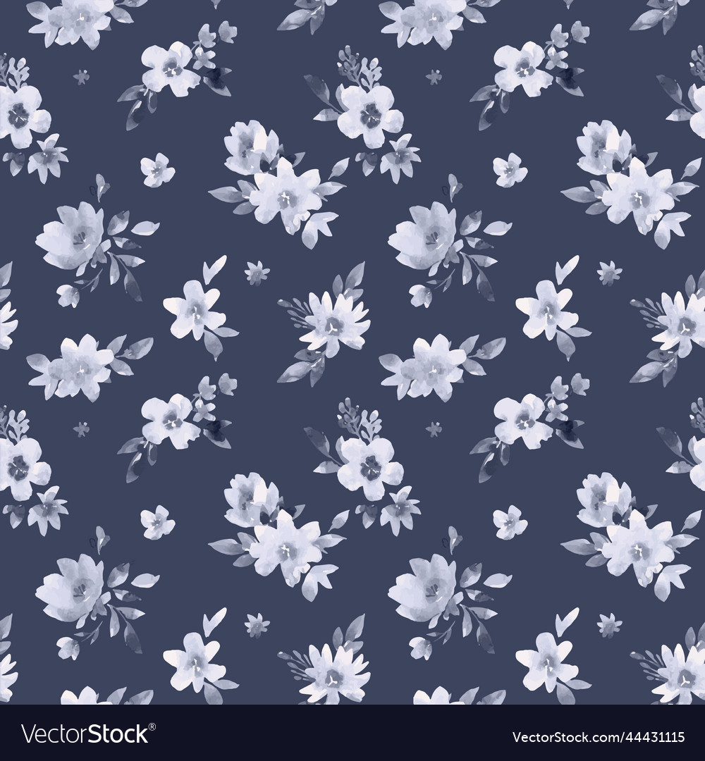 Beautiful seamless pattern with gentle Royalty Free Vector