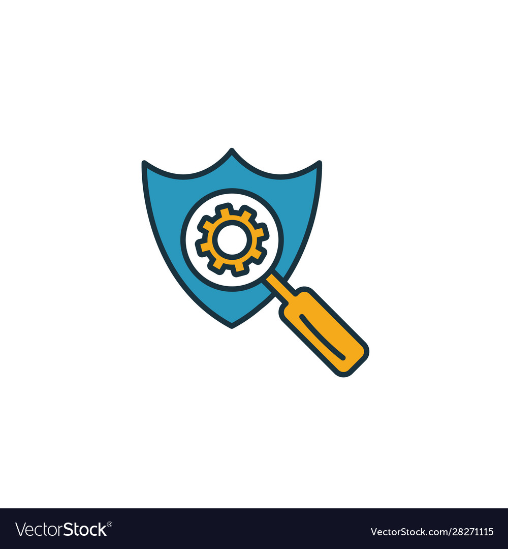 Risk Identification Icon Simple Element From Vector Image