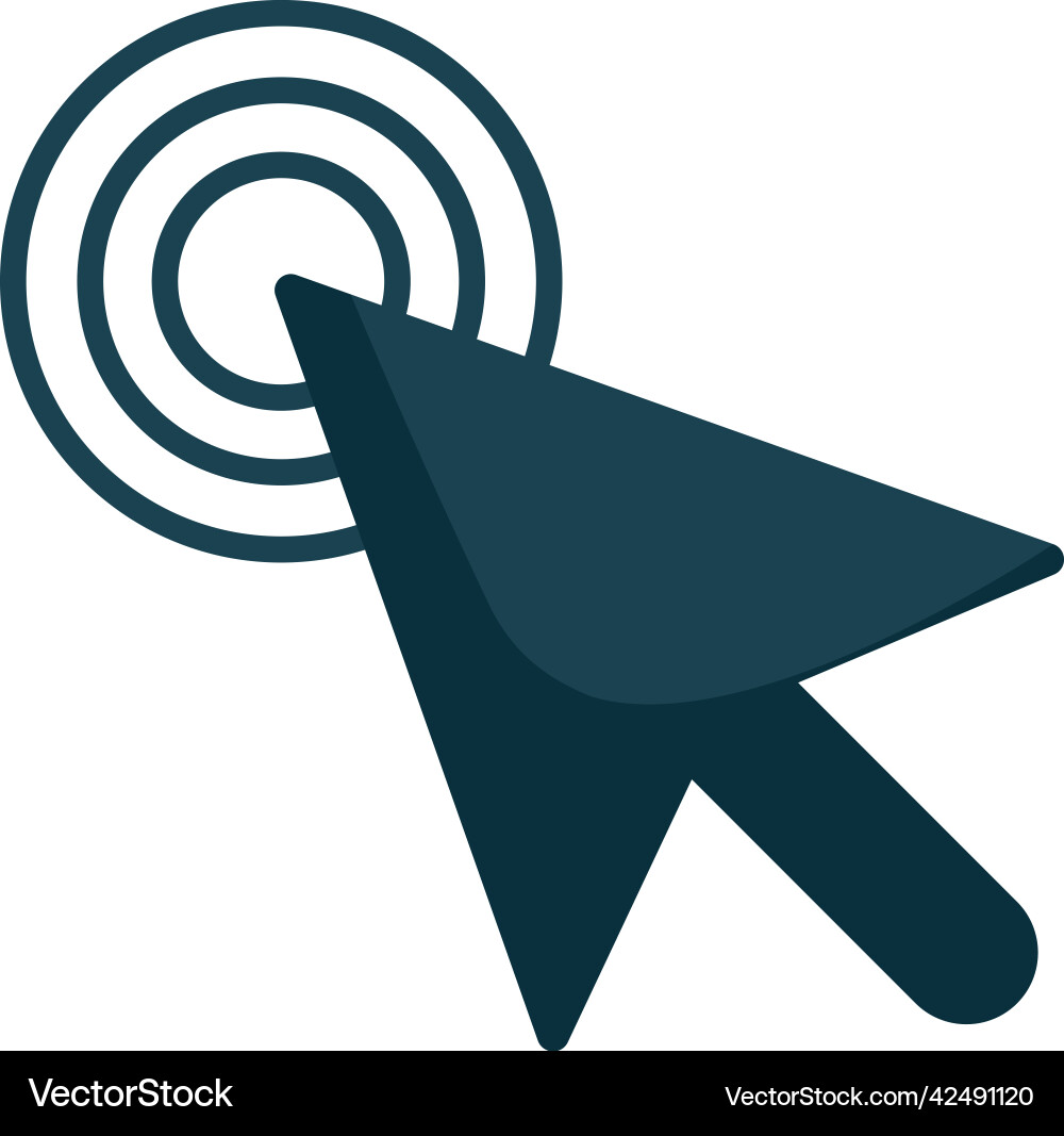 Arrow cursor Royalty Free Vector Image - VectorStock