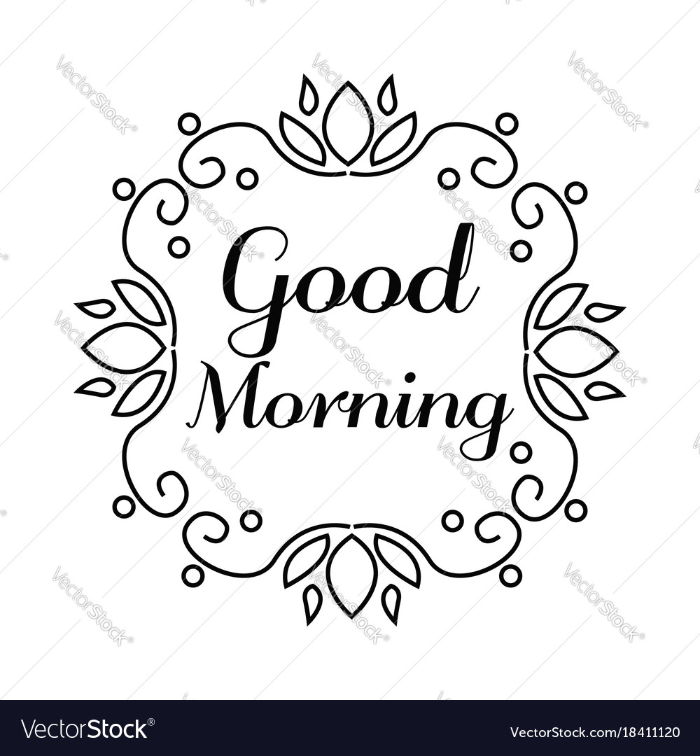 Poster with yellow cups of coffee lettering good morning drawing on dirty  paper background Stock Vector Image & Art - Alamy