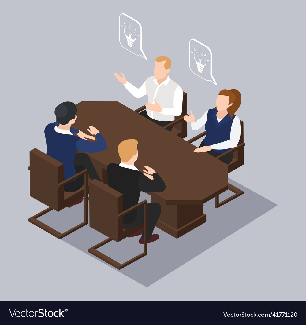 Project management and financial report strategy Vector Image