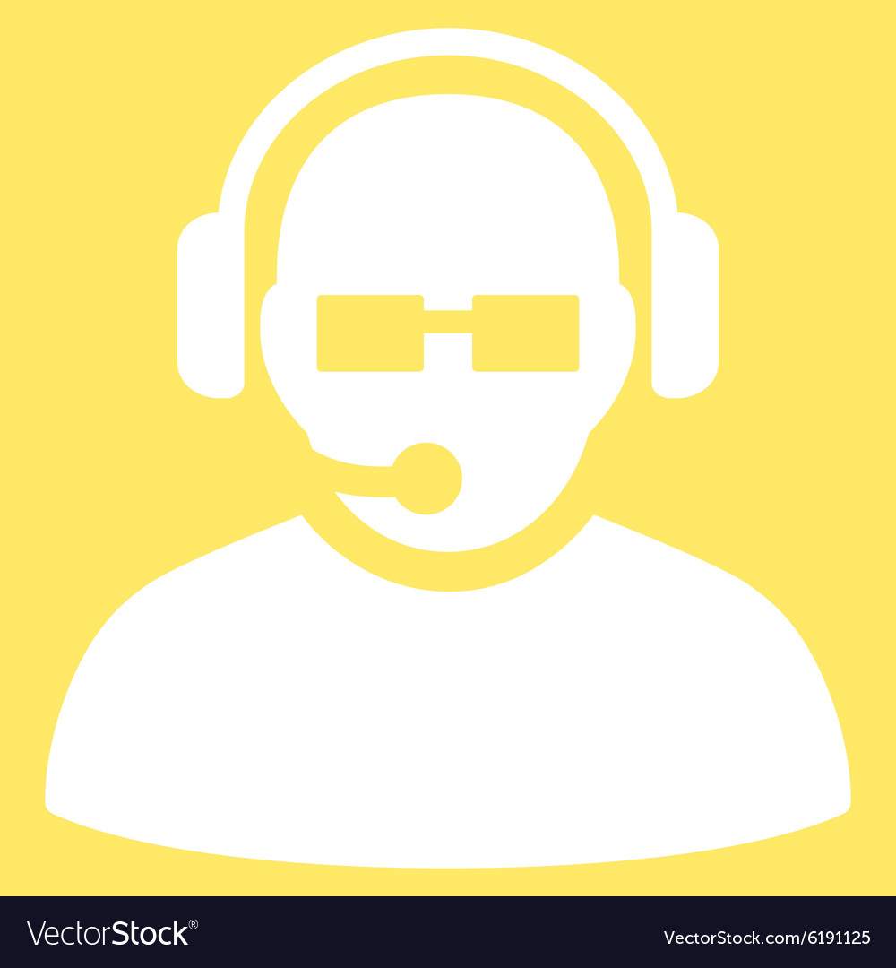 Operator icon Royalty Free Vector Image - VectorStock