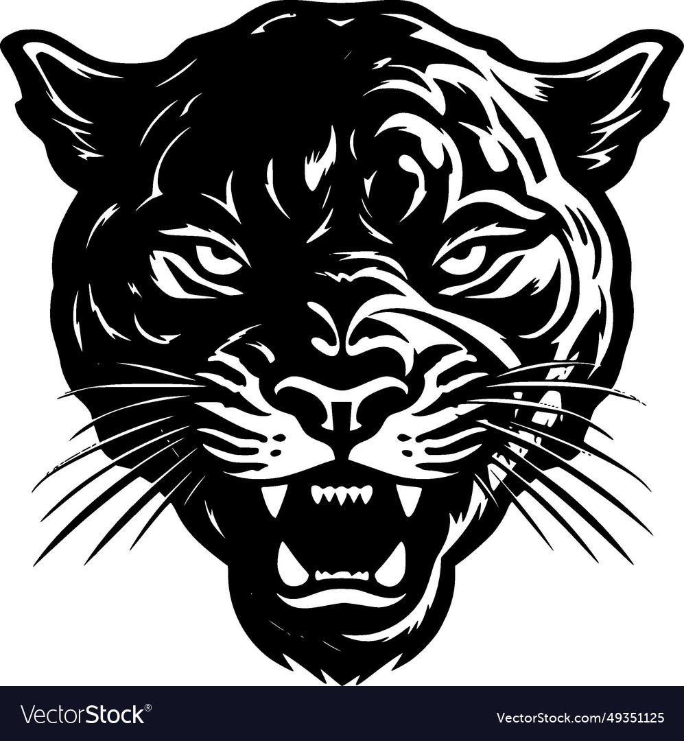 Panther - high quality logo ideal for t-shirt Vector Image